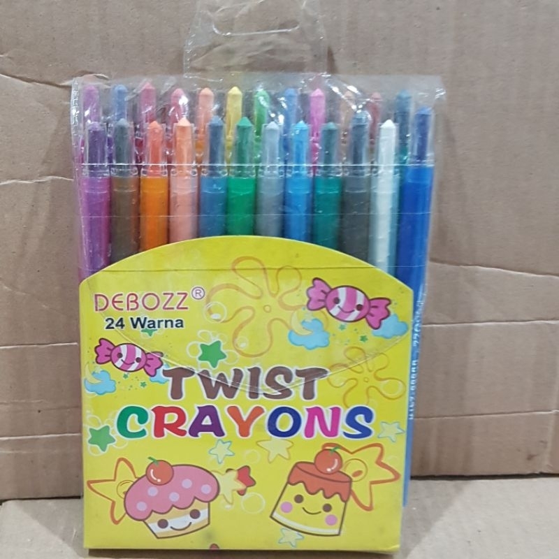 

Crayon Putar Debozz 24 Warna DB888-24TW