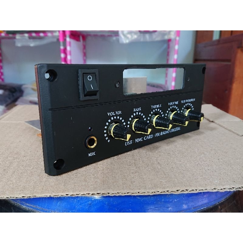 kit speaker aktif mono subwoofer tip mospek panel support usb player