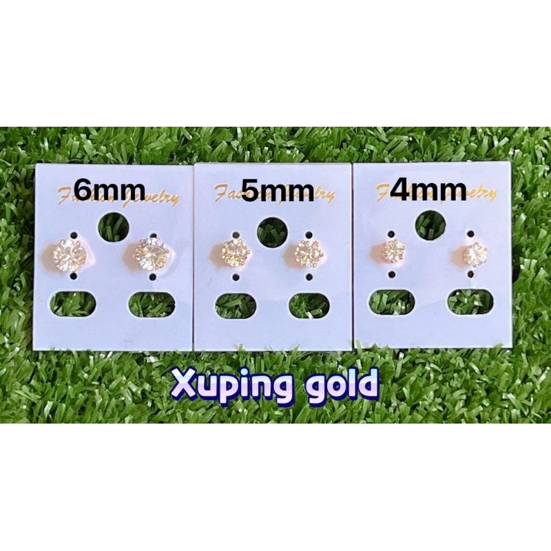 Anting tusuk xuping mata satu