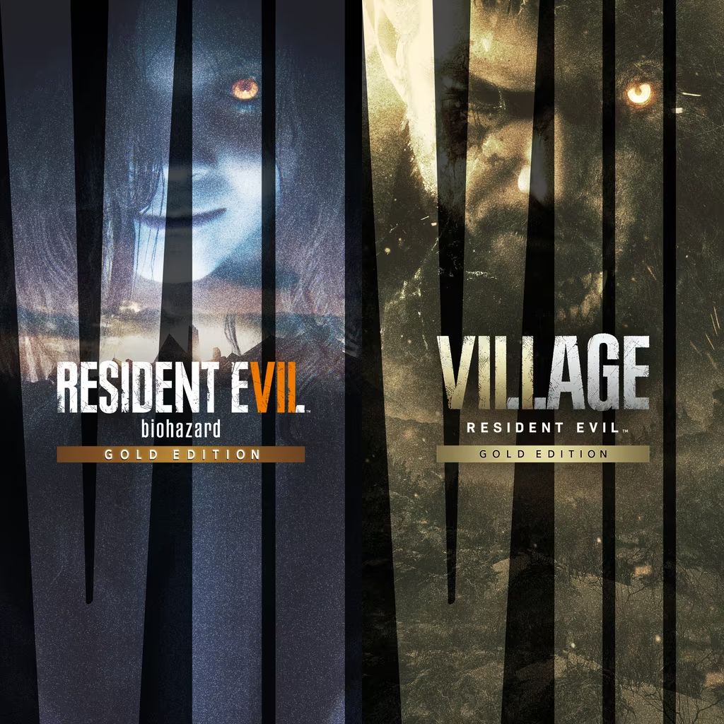 (2 Game) Resident Evil Village 8 Gold Edition + RE 7 Gold Ediiton PS4 & PS5
