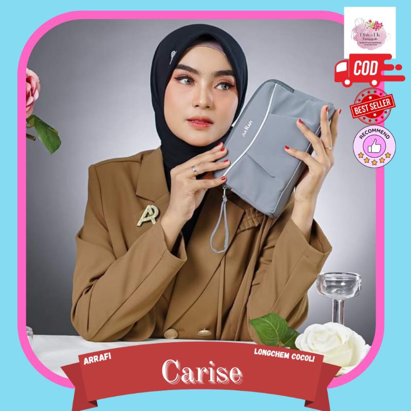 Pouch Cerisye By Hijab Arrafi / tas serbaguna / tas makeup / hand bag