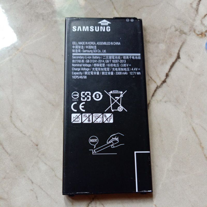 baterai Samsung j7 prime