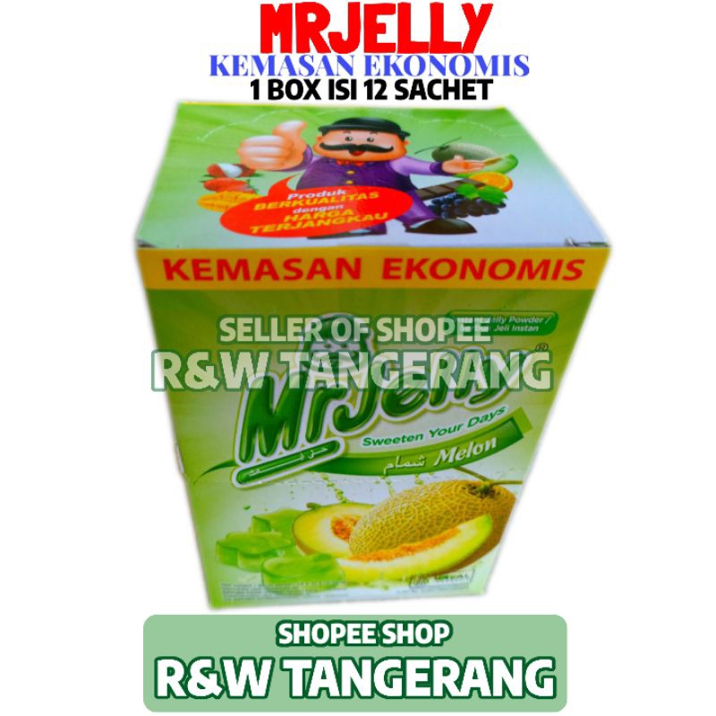 

Mr Jelly Rasa Melon 10gr 1 Box Isi 12 Sachet