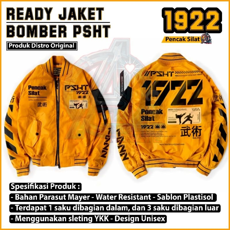Jaket Bomber psht distro original, idaemo22,atribut terate bjn