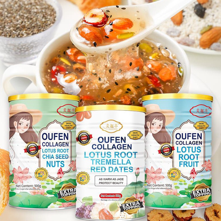 

Terlaris ou fen lotus root powder bubur akar teratai sarapan diet sehat 5g ZLL