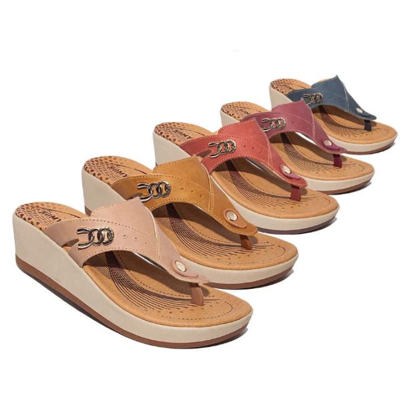 Homyped Vita N61 Sandal Wedges Wanita Sandal Homyped Sandal Wanita ORI