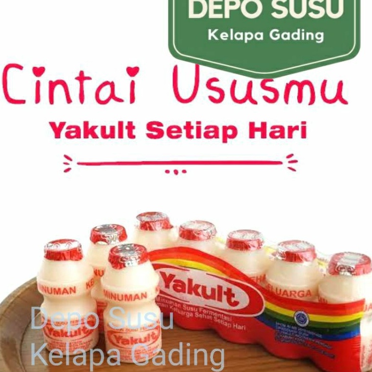 

TERBARU Yakult Drink minuman Prebiotik Susu Fermentasi Yogurt Yoghurt Segar Fresh Probiotic