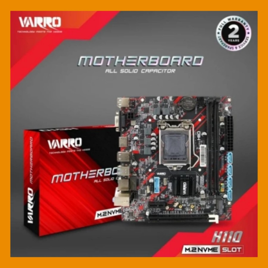 MOTHERBOARD VARRO H110 NVME DDR4 LGA 1151