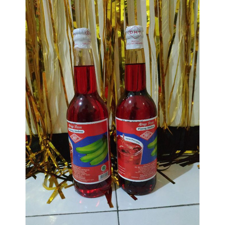 

Best Sirup DHT pisang ambon Siroep tempoe doeloe ASLI MAKASSAR 62 ml 8SY