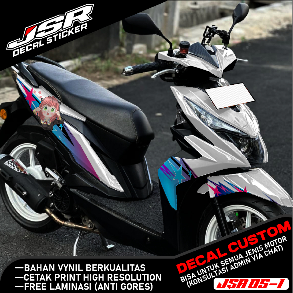 COD Decal Sticker Beat Esp Full Body Dekal beat, Variasi  Stiker Beat Esp, Stiker FUll Blok Beat Esp