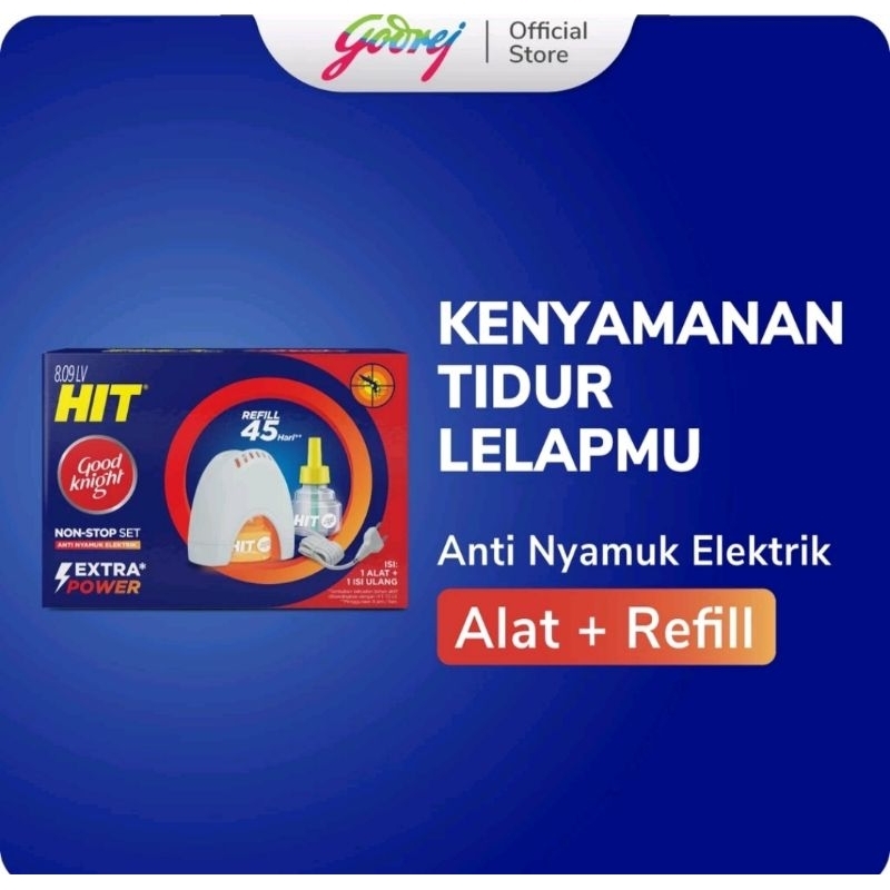 Hit Anti Nyamuk Elektrik Alat + Refill