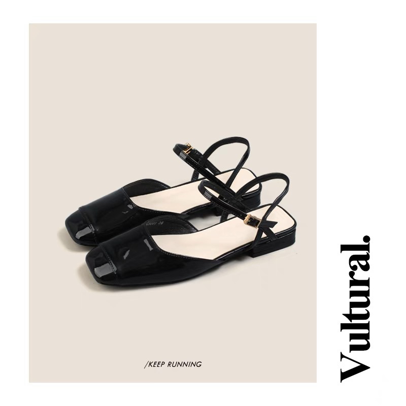 valerie sling back flat shoes