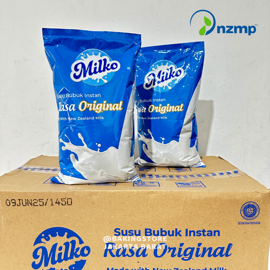 

Milko Susu Bubuk Instan Rasa Original 1 Kg | NZMP - Full Cream | HALAL