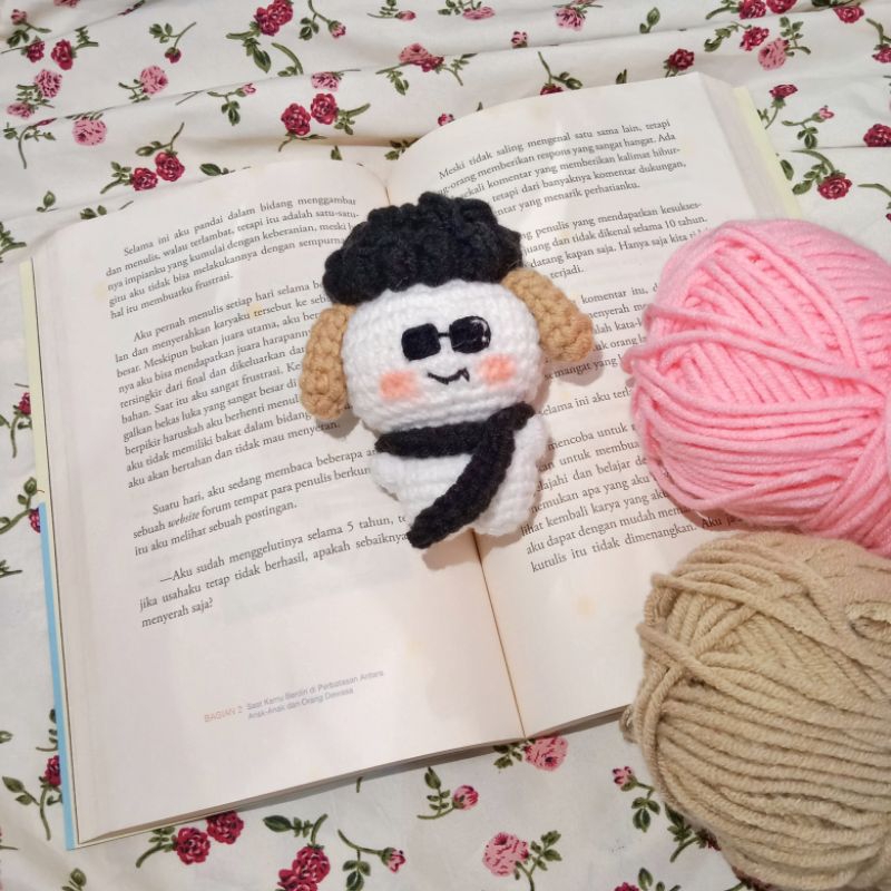 (0053) Doll Seventeen Mingyu GyuJunPyo Dog Rajut Amigurumi