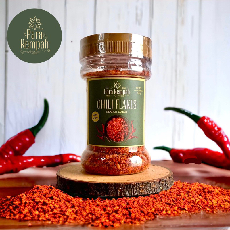 

Chili Flakes / Bubuk Cabe Kasar / Bubuk Remah Cabai Cabe Kasar - Para Rempah Bumbu Dapur Kualitas Premium Quality Pararempah