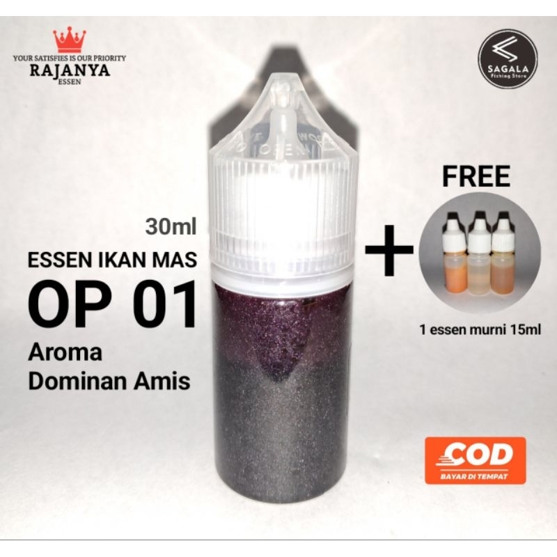 Essen ikan mas aroma dominan amis | essen oplosan ikan mas