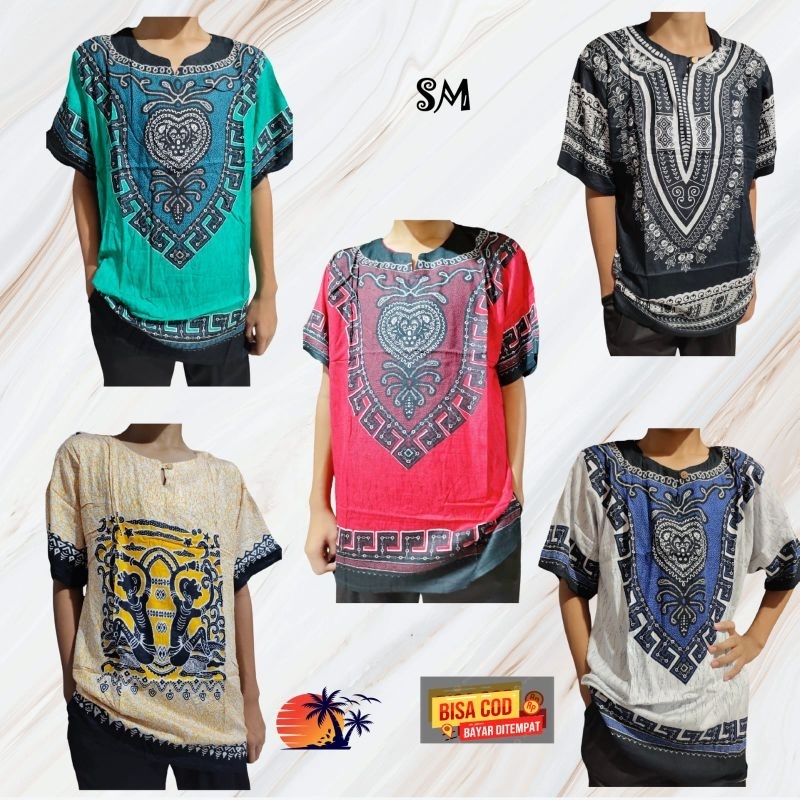 BAJU BALI / BAJU BARONG / ATASAN BALI / BAJU PANTAI PRIA WANITA DEWASA