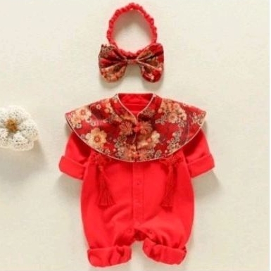 cheongsam anak bayi perempuan qipao anak perempuan pakaian imlek bayi perempuan cheong sam anak bayi