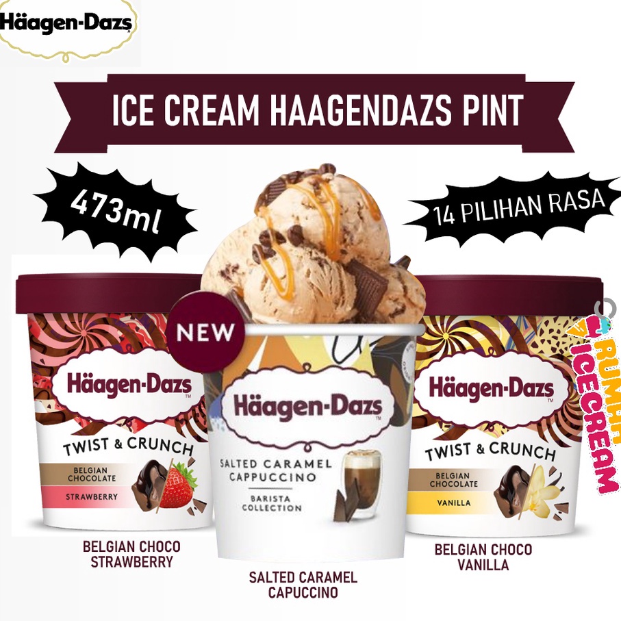 

ZWNG159 55 COD Ice Cream Haagendazs Twist Pint 473ml
