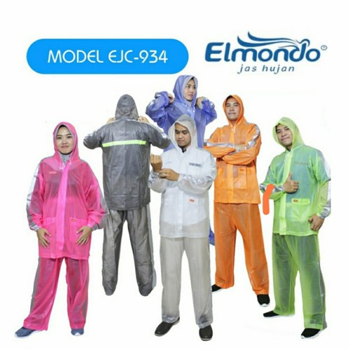 Jas Hujan Elmondo Lexi 934 - Setelan Jas Hujan Elmondo Lexi 934