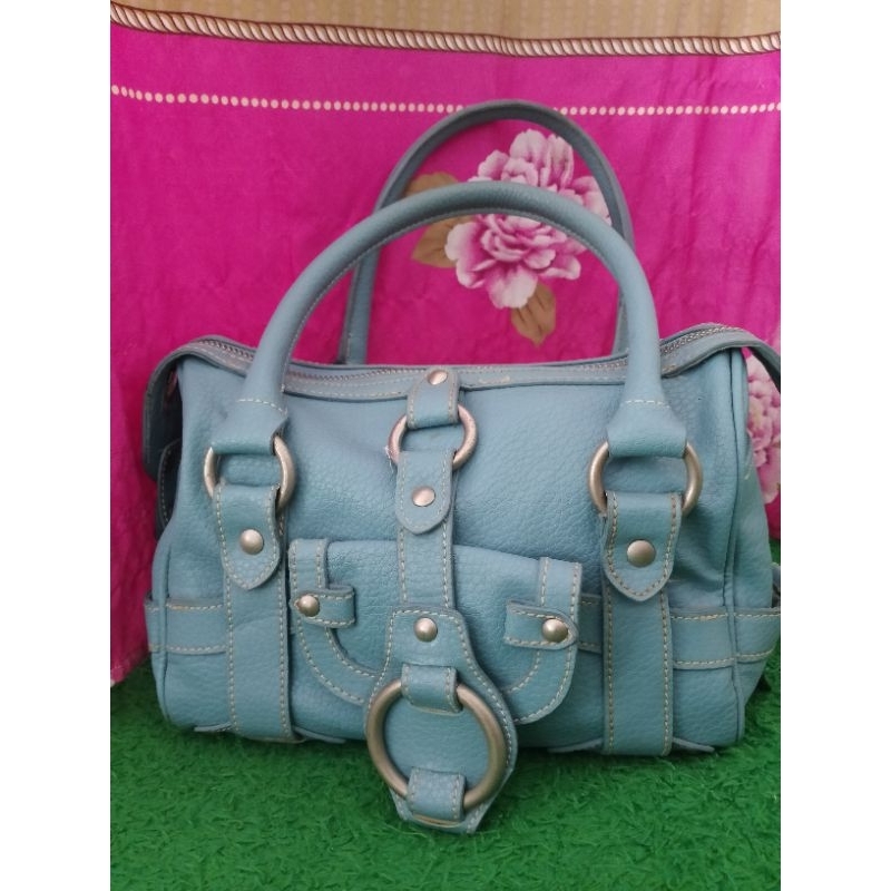 tas seken Preloved tenteng kulit