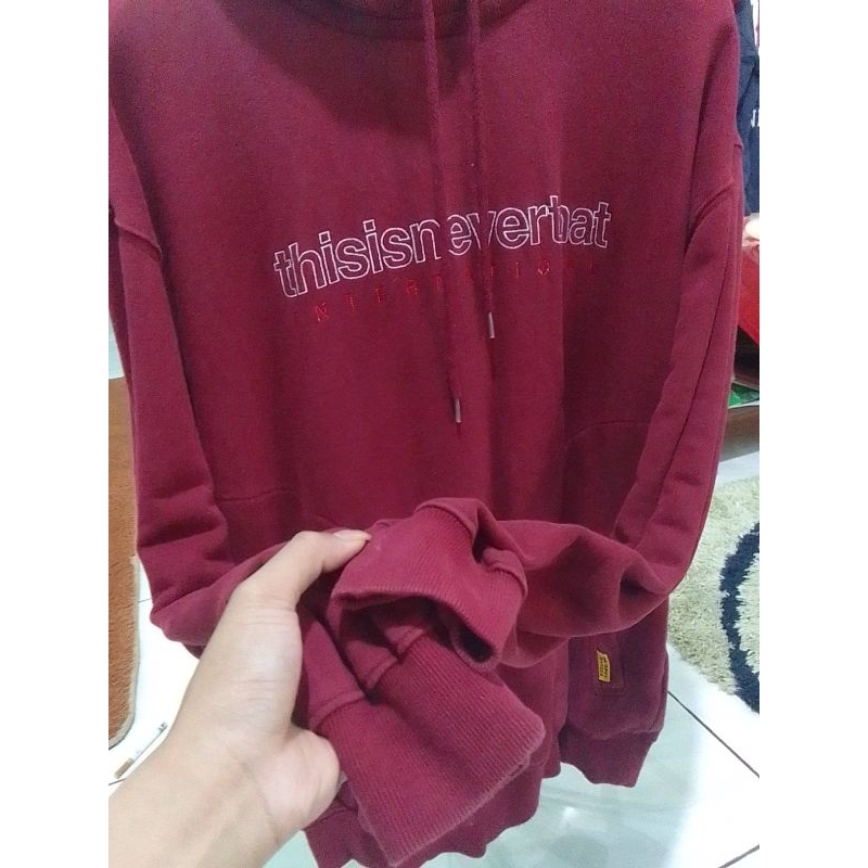 HOODIE THISISNEVERTHAT ORIGINAL SECOND