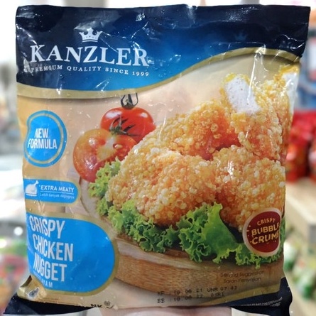 

DBRD6885 ORIGINAL Kanzler Crispy Chicken Nugget 45gr Nuget Ayam Kanzler