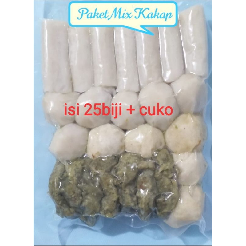 

PEMPEK MIX ISI 25 BIJI