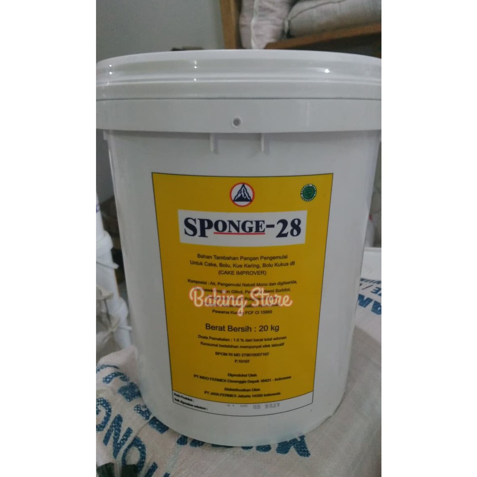 

DXDH472 HOT Sponge28 Pengembang Cake Improver Sponge28 1kg