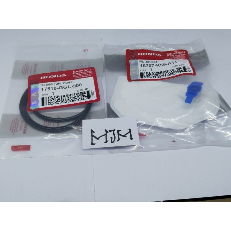 filter + oraing dusit fuel pump K35/K36/K59 vario 150 LED- Vario 125 ESP LLED TH 2015 SAMPAI 2020- O