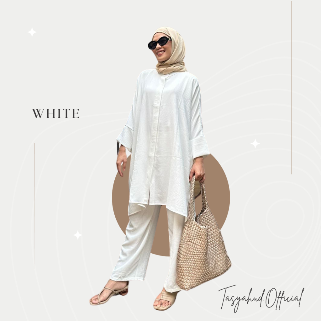 White Zubaidah One Set