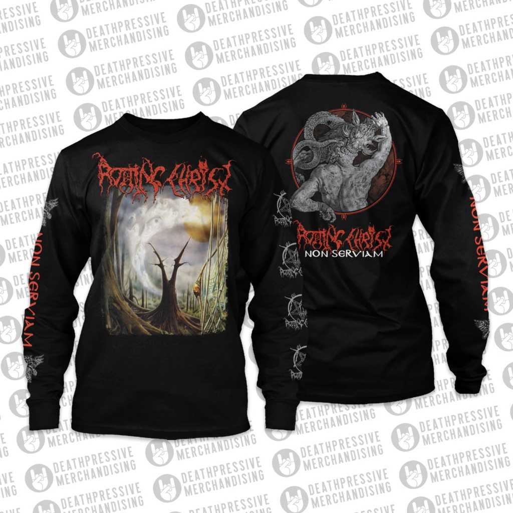 ORIGINAL LONGSLEEVE ROTTING CHRIST - NON SERVIAM