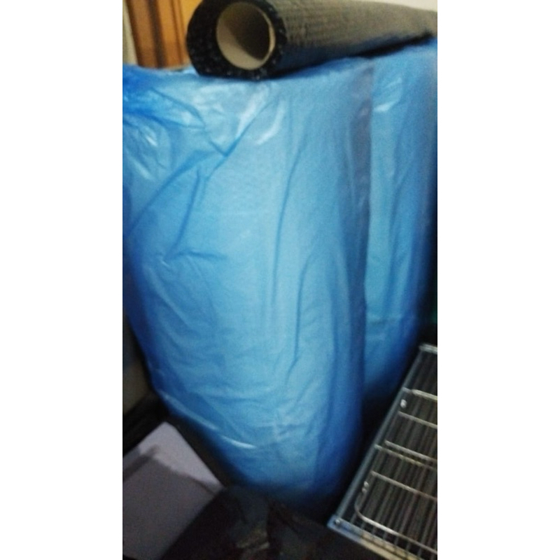 

KHUSUS GOSEND Bandung Bubble Wrap Biru Hitam Putih plastik biru 125 cm x 50 m