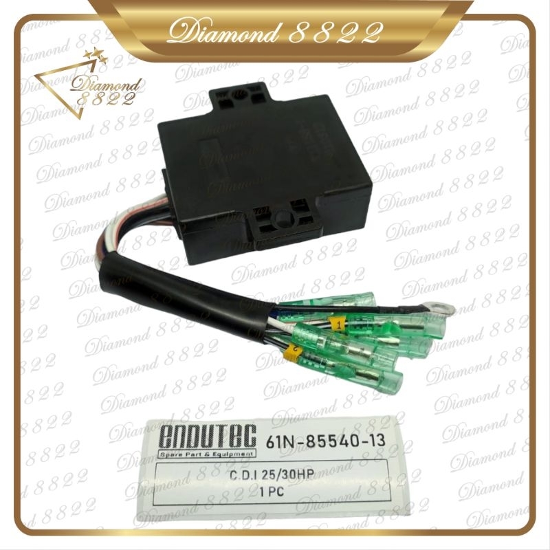 CDI UNIT ASSY 25HP/30HP 61N-85540-13 SPAREPART MESIN TEMPEL OUTBOARD KAPAL/BOAT YAMAHA