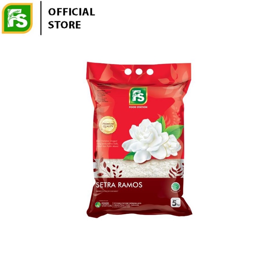 

KBNT113 Terbaru Food Station Beras Melati Setra Ramos 5 Kg