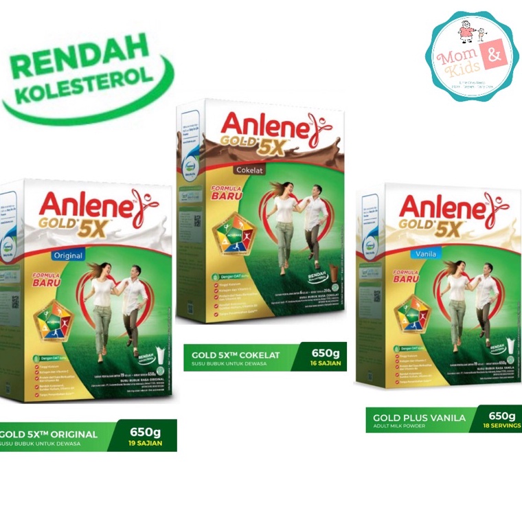 

SFWF19 TERMURAH Anlene Gold Plus Rasa OriginalVanilaCoklat 62 gram