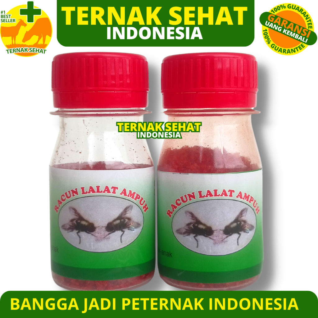 RACUN LALAT AMPUH 25 GRAM - Obat Pembasmi Lalat Paling Ampuh - Obat Pengusir lalat