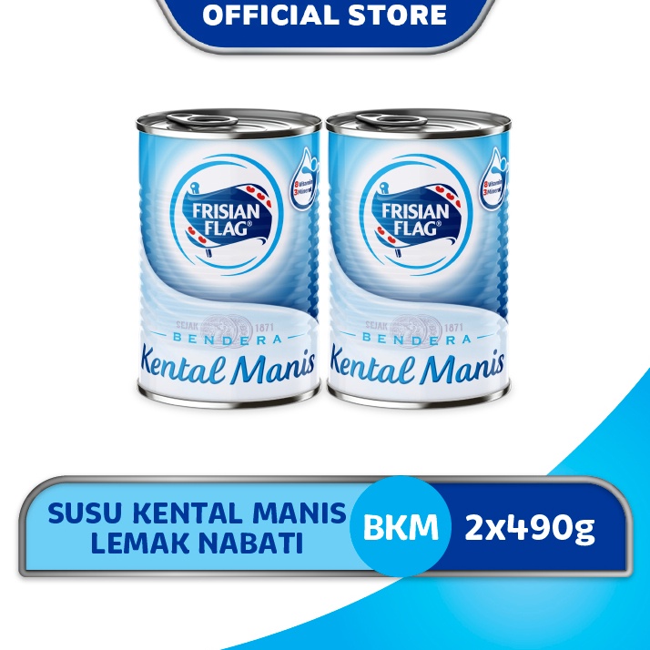 

JVVY9145 DISKON Frisian Flag Bendera Kental Manis Kaleng 49gr x2