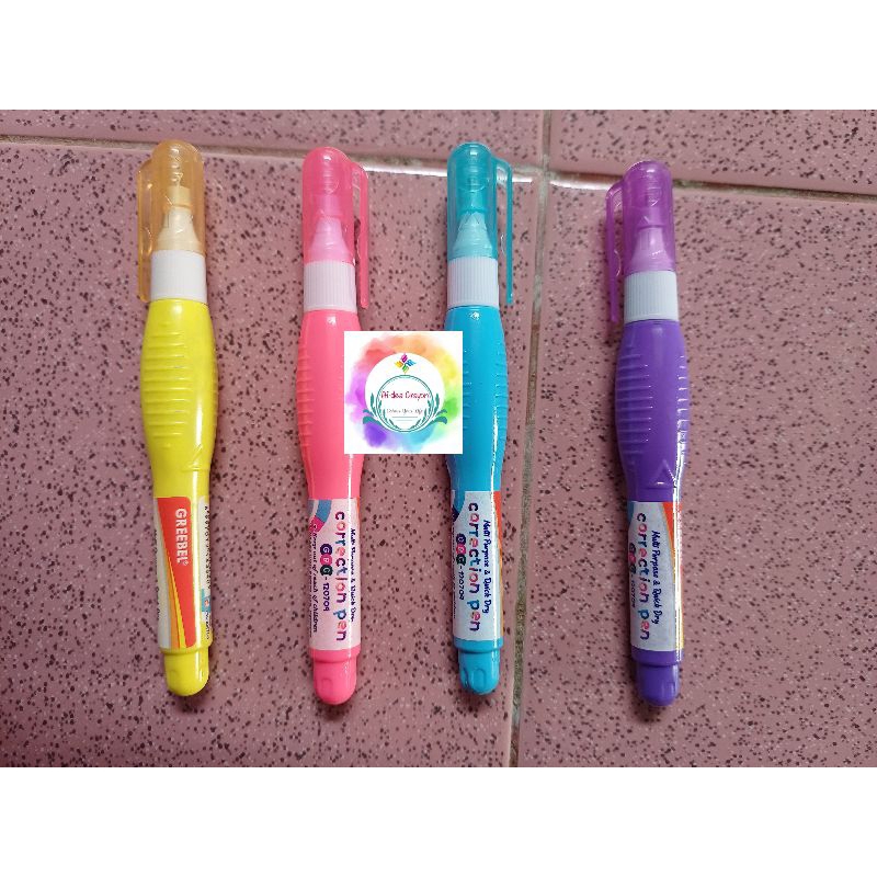 

stipo tipe x tipe ex Greebel correction pen