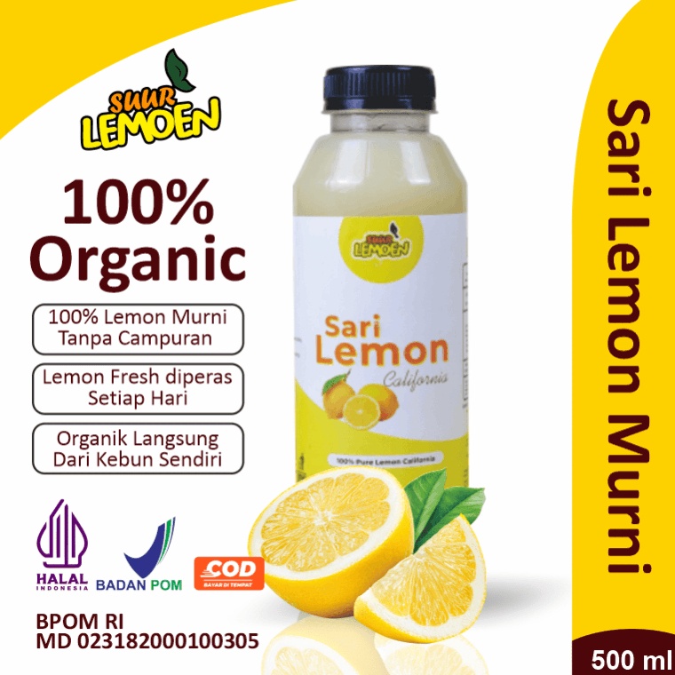 

SWZJ741 MEGA SALE Sari Lemon Air Lemon Murni Minuman Diet 25ml 5ml Lemon California By Suur Lemoen ID