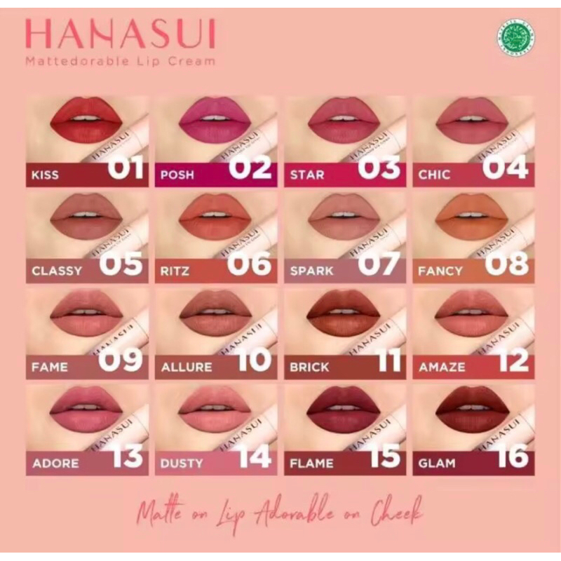 Hanasui lipstick boba