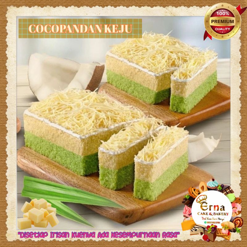 

BOLU KUKUS COCOPANDAN KEJU - Paket Hemat 3 Pack/Pcs