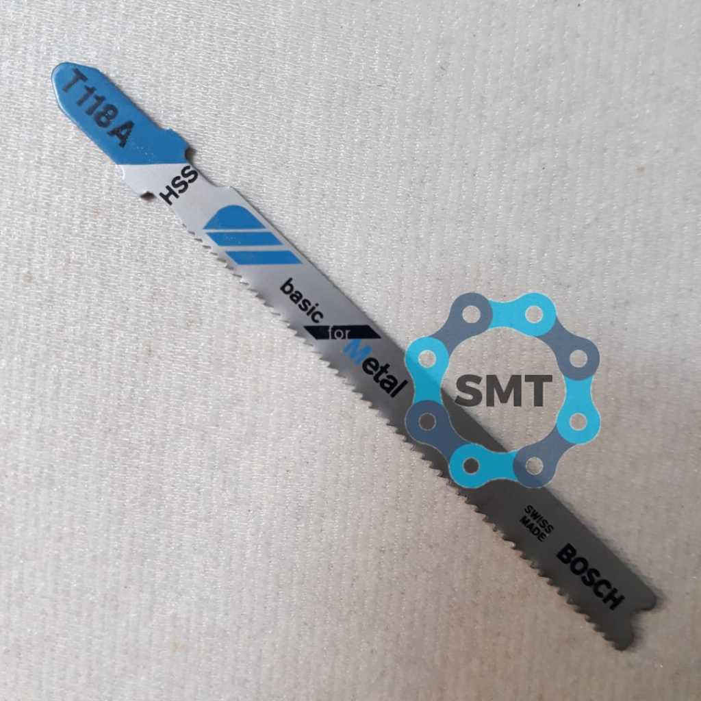Mata Jigsaw Bosch Besi Gergaji Metal Jigsaw Blade T 118 A T118A T 118A