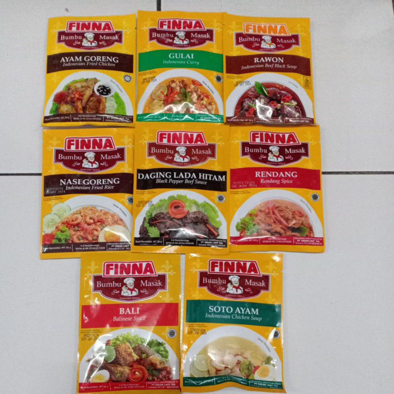

Finna Bumbu Masak Instan Sachet