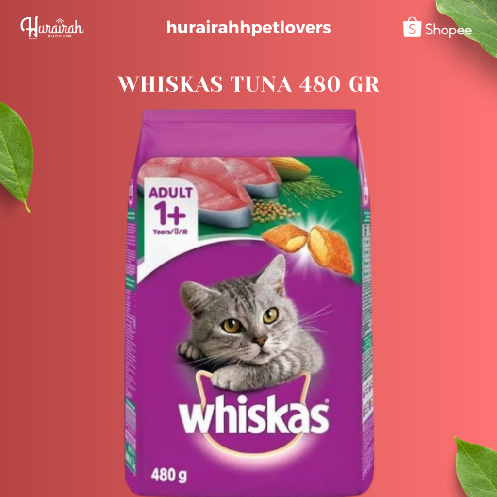 WHISKAS TUNA 480 GR