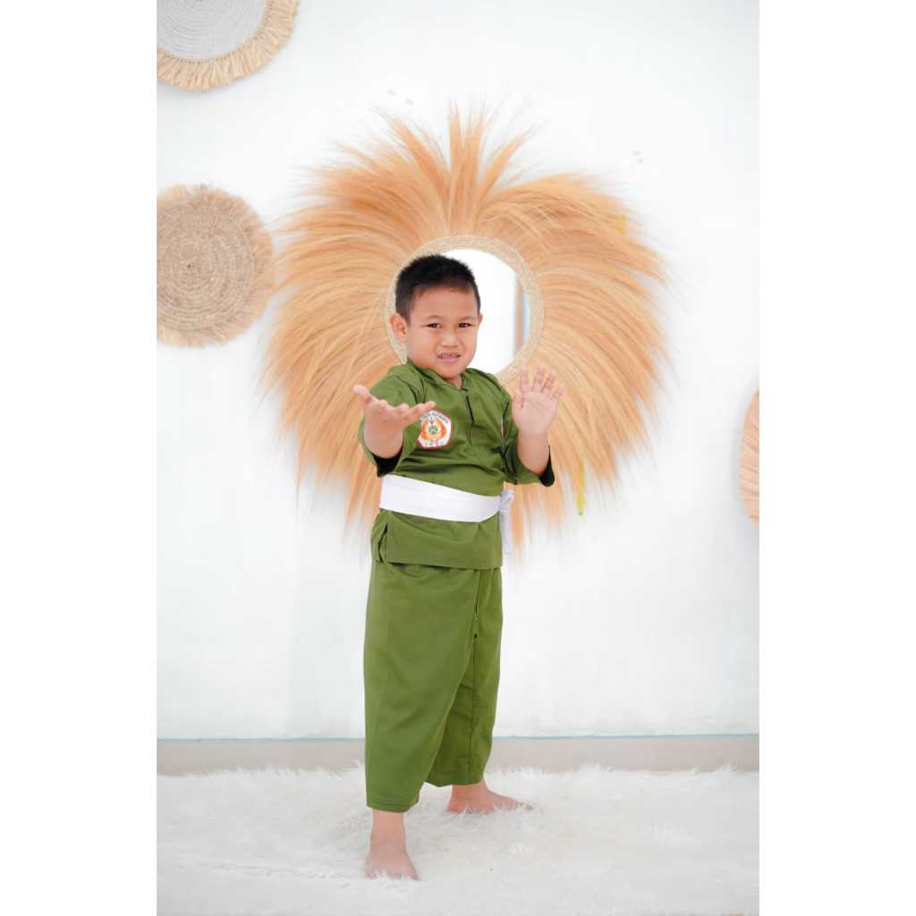 BAJU SERAGAM PERSINAS ASAD ANAK LAKI2 HIJAU / HITAM / BAJU ASAD ANAK / STELAN ANAK ASAD/ BAJU ANAK A