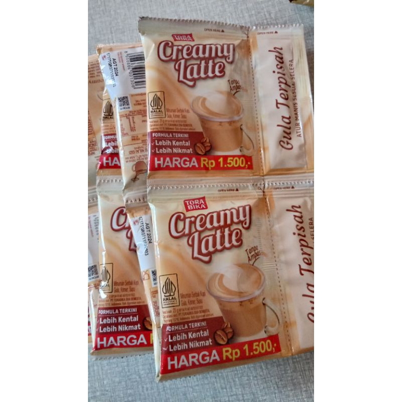 

TORABIKA creamy latte(1renceng)10 pcs