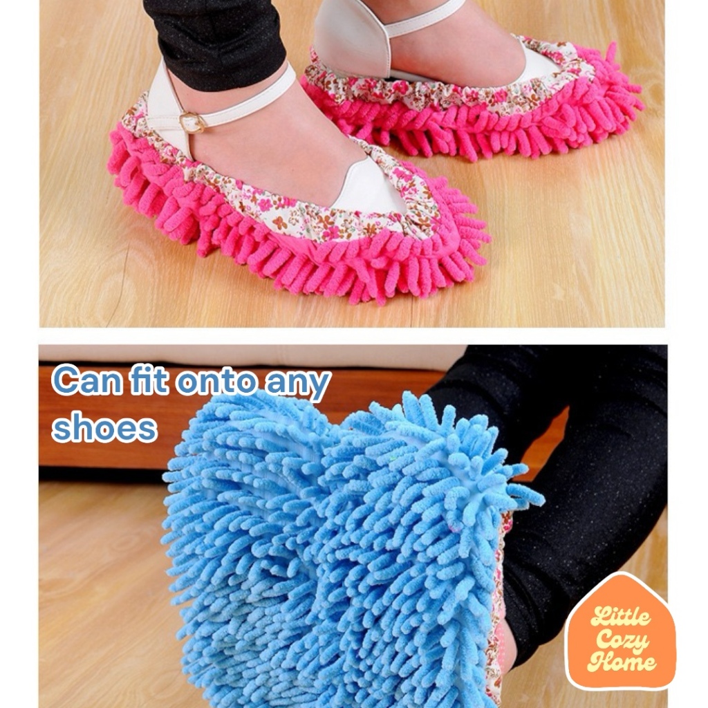 Elastic Microfiber Mop Cloth / Kain Pel Microfibre Lembut Bersih Anti Alergi Bakteri Higienis / Alat Pel Elastis Sandal Serbaguna Bersih Sepatu Karet