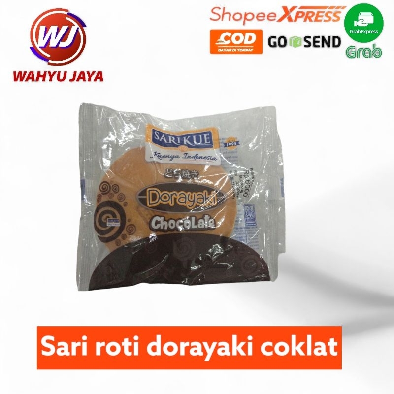 

sari roti dorayaki isi coklat