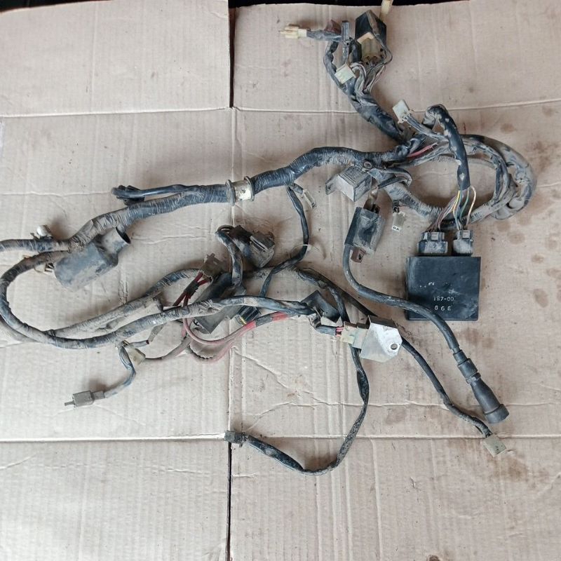 kabel bodi 1 set CDI coil kiprok Yamaha MX 135/ old lama original cabutan